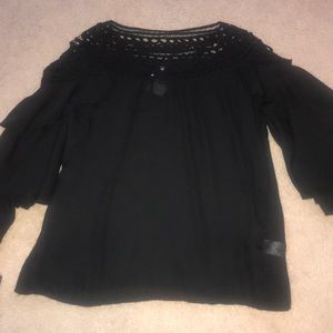 Beautiful Black Dressy Blouse